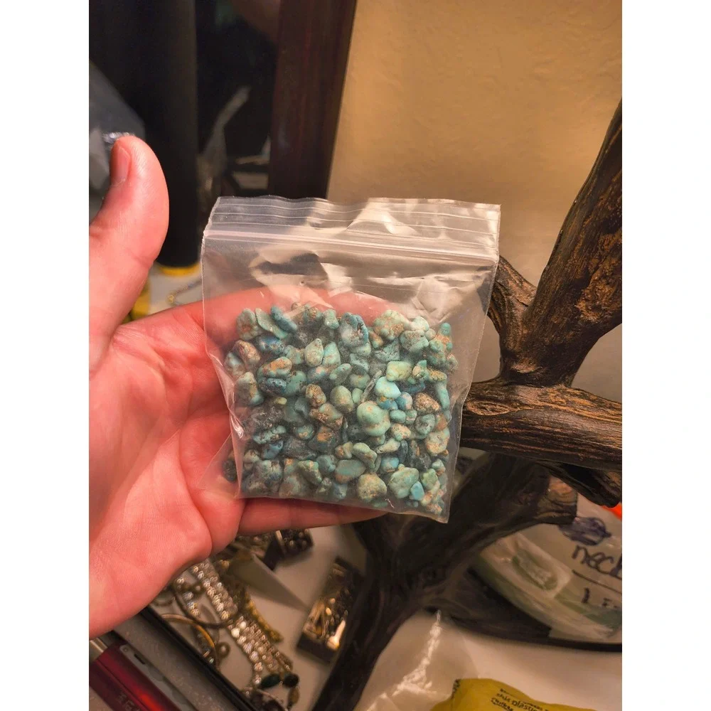 127.6ct Natural Raw Turquoise Nuggets Bulk Rough Stones for Jewelry Making